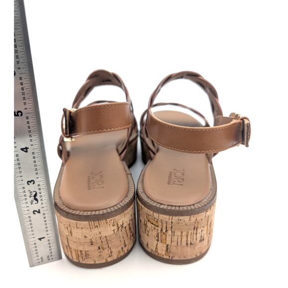 Nordstrom Rack Pennie Braided Platform Sandal Women's Brown Size US10M - Picture 4 of 11